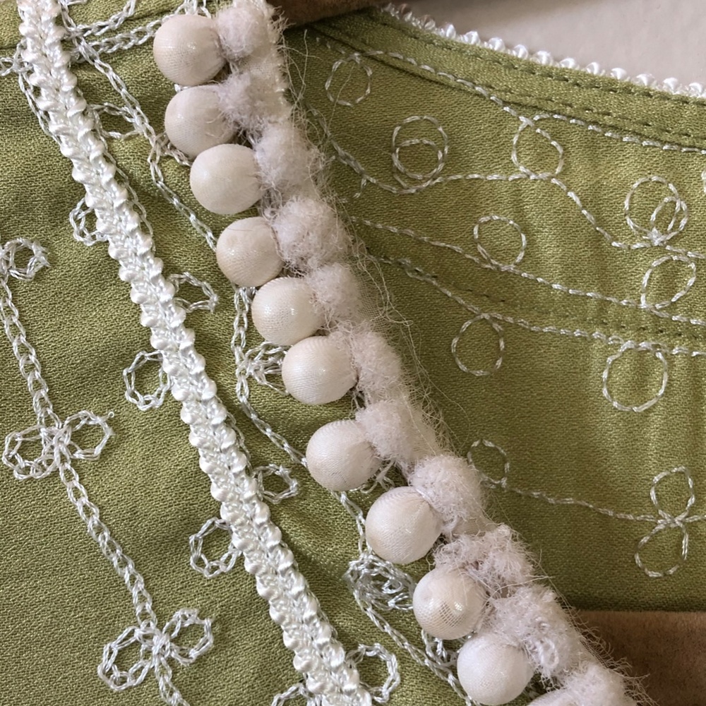 Alberto Makali Green Boho Tunic - Picture 4 of 11